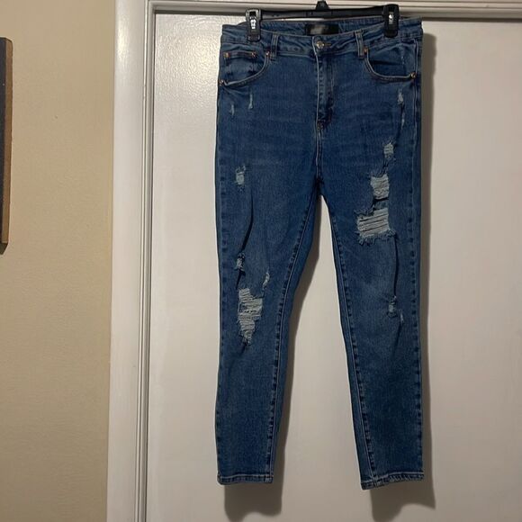 Monkey ride distressed skinny size 17/33 - Picture 2 of 8